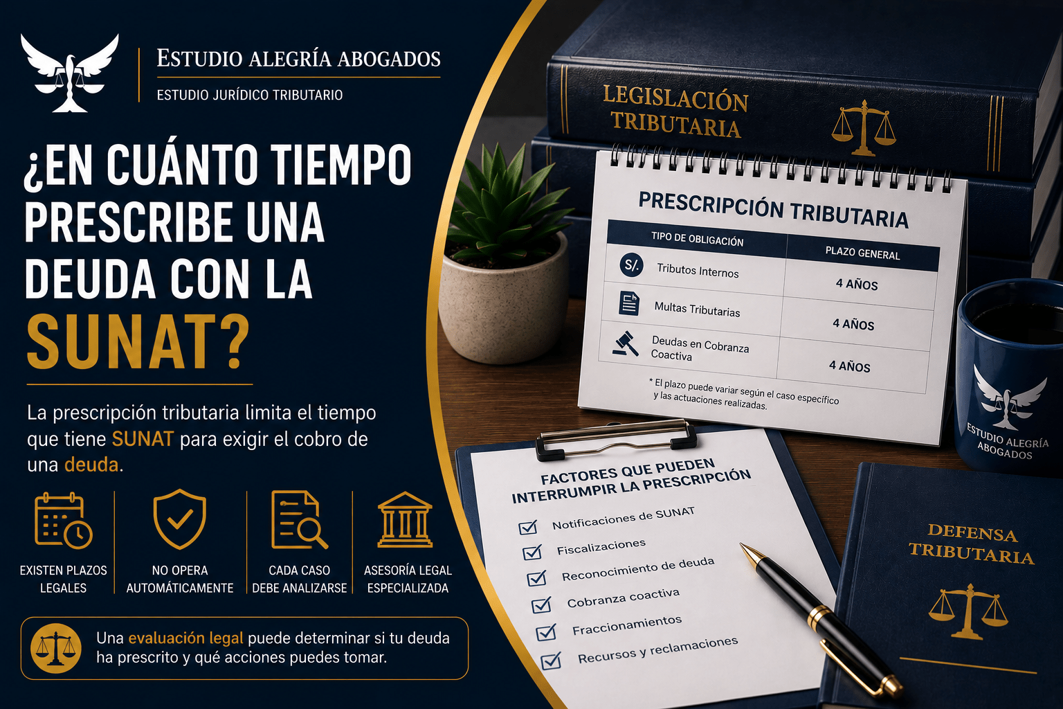 ¿En Cuánto Tiempo Prescribe una Deuda con la SUNAT? Guía Legal Actualizada