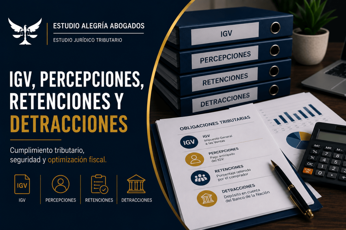 IGV, Retenciones y Detracciones
