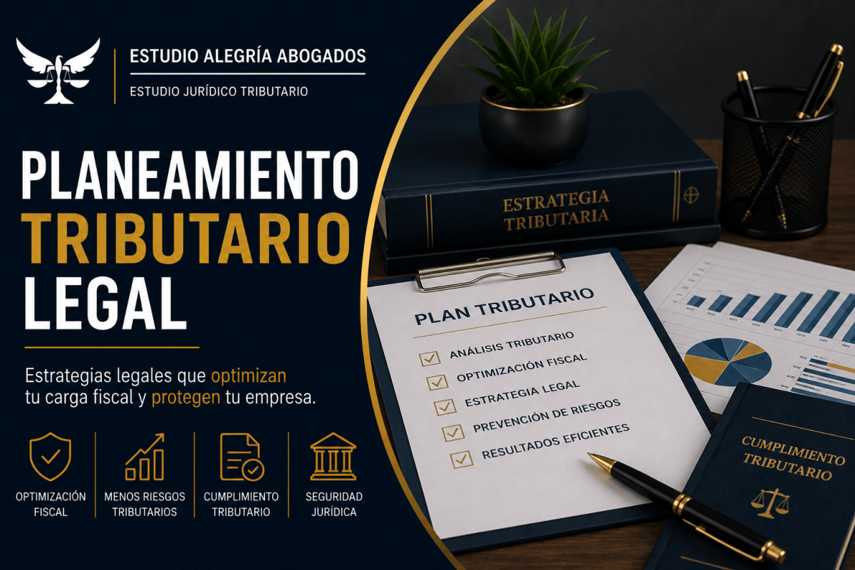 Planeamiento Tributario Legal: Optimiza tu Carga Fiscal Dentro de la Ley