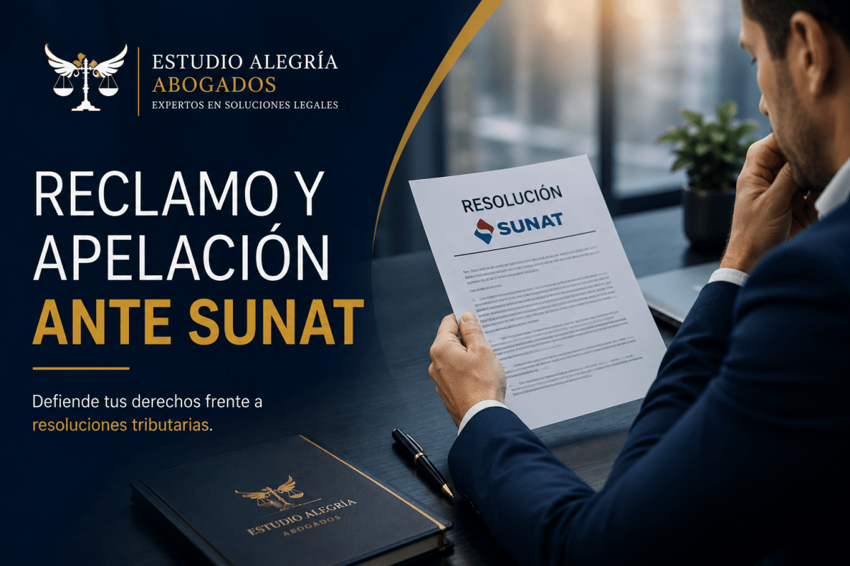 Reclamo y apelación ante SUNAT: cómo defender tus derechos frente a una resolución tributaria